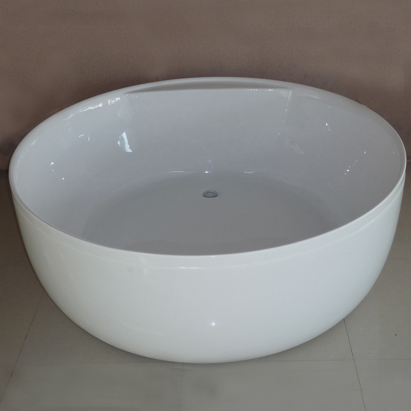 Bồn tắm nằm Acrylic hình tròn - NH1018
